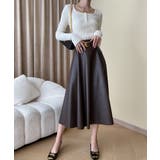 ニットトップス スクエアネック 無地 | Miniministore | 詳細画像6 