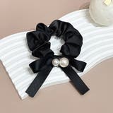 シュシュ ヘアゴム パール リボン 韓国 | Miniministore | 詳細画像9