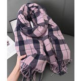 大判マフラー チェック柄 秋冬レディース | Miniministore | 詳細画像7