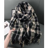 大判マフラー チェック柄 秋冬レディース | Miniministore | 詳細画像9