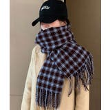 大判 マフラー フリンジストール 韓国風 | Miniministore | 詳細画像4