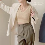 カップ付き タンクトップ ショート丈 | Miniministore | 詳細画像5
