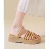 ストラップサンダル レディース 太ヒール | Miniministore | 詳細画像11
