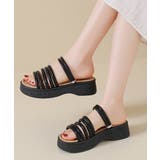 ストラップサンダル レディース 太ヒール | Miniministore | 詳細画像3