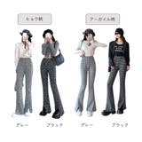 フレアパンツ スキニーパンツ 韓国風4色 | Miniministore | 詳細画像2