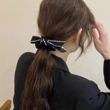 リボンシュシュ キラキラヘアゴム 蝶結び | Miniministore | 詳細画像4
