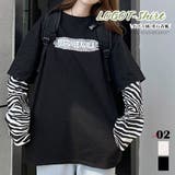 Tシャツ レディース トップス 重ね着風 | Miniministore | 詳細画像1