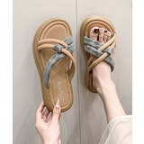 厚底 ミュールサンダル クロスベルト夏靴 | Miniministore | 詳細画像11 