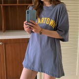 半袖Tシャツ レディース 韓国 英字ロゴ | Miniministore | 詳細画像11 