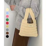 ミニハンドバッグ 英字ロゴ ニットバッグ | Miniministore | 詳細画像1