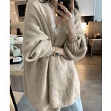 トッパーカーディガン ニット 秋冬羽織り | Miniministore | 詳細画像2 