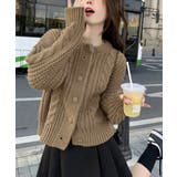 ニットカーディガン ショート丈 厚手秋冬 | Miniministore | 詳細画像3