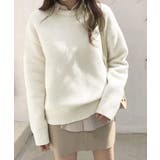 ニットセーター リブニット 秋冬 長袖 | Miniministore | 詳細画像3