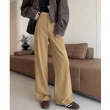 無地ロングパンツ レディース 微フレア | Miniministore | 詳細画像12 