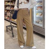 無地ロングパンツ レディース 微フレア | Miniministore | 詳細画像18 