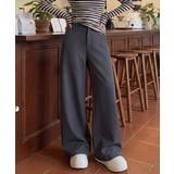 無地ロングパンツ レディース 微フレア | Miniministore | 詳細画像29 