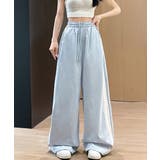 ワイドパンツ 配色 サイドライン 春夏 | Miniministore | 詳細画像10