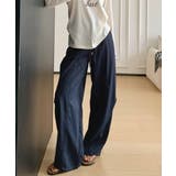 ハート刺しゅう ワイドパンツ 春夏秋 | Miniministore | 詳細画像10