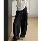 ハート刺しゅう ワイドパンツ 春夏秋 | Miniministore | 詳細画像15