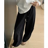 ハート刺しゅう ワイドパンツ 春夏秋 | Miniministore | 詳細画像16
