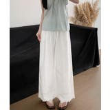 裾レース ワイドパンツ カジュアルパンツ | Miniministore | 詳細画像4