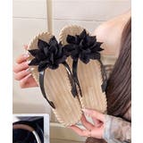 ビーチサンダル 花飾り トングサンダル | Miniministore | 詳細画像8 