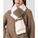 ニットマフラー 配色 レディース 秋冬 | Miniministore | 詳細画像5