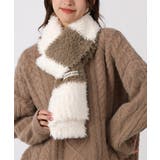 ニットマフラー 配色 レディース 秋冬 | Miniministore | 詳細画像6