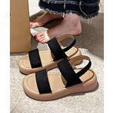 厚底サンダル ビーチサンダル 美脚 夏靴 | Miniministore | 詳細画像4 