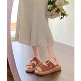 厚底 ミュールサンダル レディース 夏 | Miniministore | 詳細画像13 