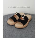 厚底 ミュールサンダル レディース 夏 | Miniministore | 詳細画像16 
