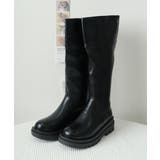 厚底ロングブーツ ジョッキー 韓国風 | Miniministore | 詳細画像15 