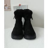 ショートブーツ 厚底ブーツ 裏起毛 美脚 | Miniministore | 詳細画像15 