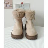 ショートブーツ 厚底ブーツ 裏起毛 美脚 | Miniministore | 詳細画像17 