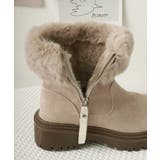 ショートブーツ 厚底ブーツ 裏起毛 美脚 | Miniministore | 詳細画像20 