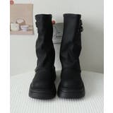 エンジニアブーツ ルーズシルエット 美脚 | Miniministore | 詳細画像11 