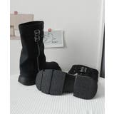 エンジニアブーツ ルーズシルエット 美脚 | Miniministore | 詳細画像13 