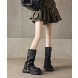エンジニアブーツ ルーズシルエット 美脚 | Miniministore | 詳細画像8 
