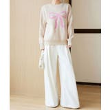 セーター レディース リボン柄 韓国風 | Miniministore | 詳細画像12 