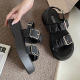 厚底サンダル レディース 夏靴 韓国2色 | Miniministore | 詳細画像5 