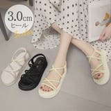 厚底サンダル ストラップサンダル 夏 | Miniministore | 詳細画像1 