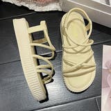 厚底サンダル ストラップサンダル 夏 | Miniministore | 詳細画像15 