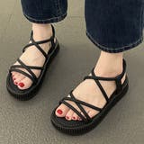 厚底サンダル ストラップサンダル 夏 | Miniministore | 詳細画像6 