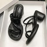 ミュールサンダル ヒールサンダル 韓国夏 | Miniministore | 詳細画像13 