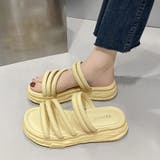 厚底サンダル ミュールサンダル 美脚 夏 | Miniministore | 詳細画像10