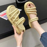 厚底サンダル ミュールサンダル 美脚 夏 | Miniministore | 詳細画像11