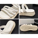 厚底サンダル ミュールサンダル 美脚 夏 | Miniministore | 詳細画像3