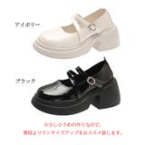 パンプス 厚底 ダブルストラップ 韓国 | Miniministore | 詳細画像2