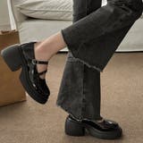 パンプス 厚底 ダブルストラップ 韓国 | Miniministore | 詳細画像7