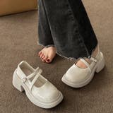 パンプス 厚底 ダブルストラップ 韓国 | Miniministore | 詳細画像9